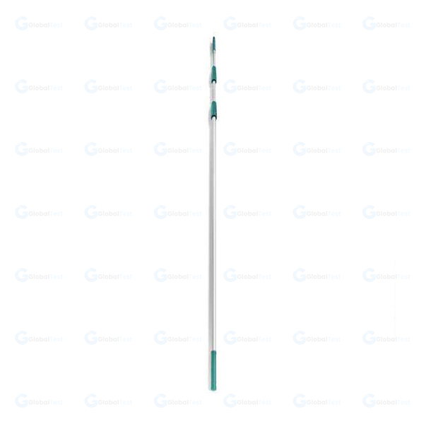 Perche télescopique 2x150 cm en aluminium avec embout conique amovible – idéale pour le nettoyage professionnel des vitres en hauteur