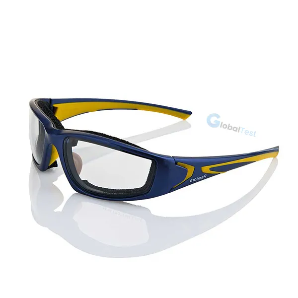 Lunettes de protection avec monture en PVC, lentilles transparentes traitées antibuée, fermeture intérieure empêchant l'intrusion de poussières, et pont nasal souple pour un confort optimal.