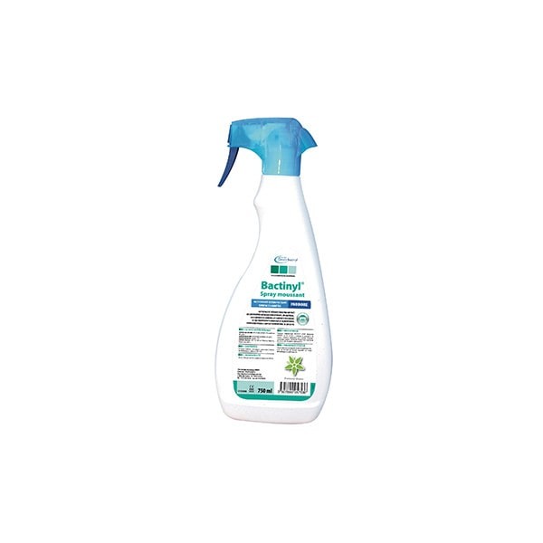 BACTINYL® spray moussant inodore nettoyant désinfectant surfaces hautes
