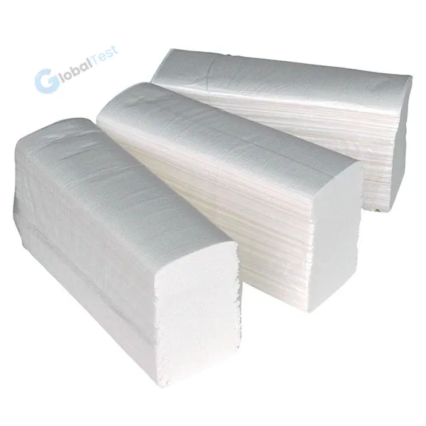 Cartouche essuie-mains 150 feuilles, pliées en Z, ouate de cellulose blanche, grammage 17 g/m², compatible avec distributeurs standards.