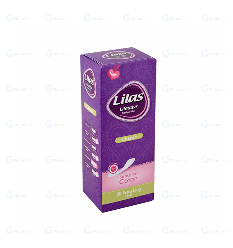 Protège-slip Lilas Days Extra Long, format extra long pour une protection discrète et confortable, idéal en début ou fin de cycle, pour pertes légères ou comme sécurité supplémentaire avec un tampon, adhésif renforcé pour maintien optimal, emballé individuellement pour une hygiène parfaite