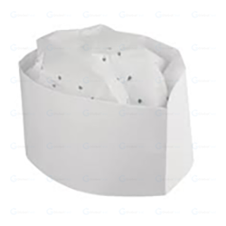 Calot papier professionnel – hygiène et confort pour personnel de cuisine.