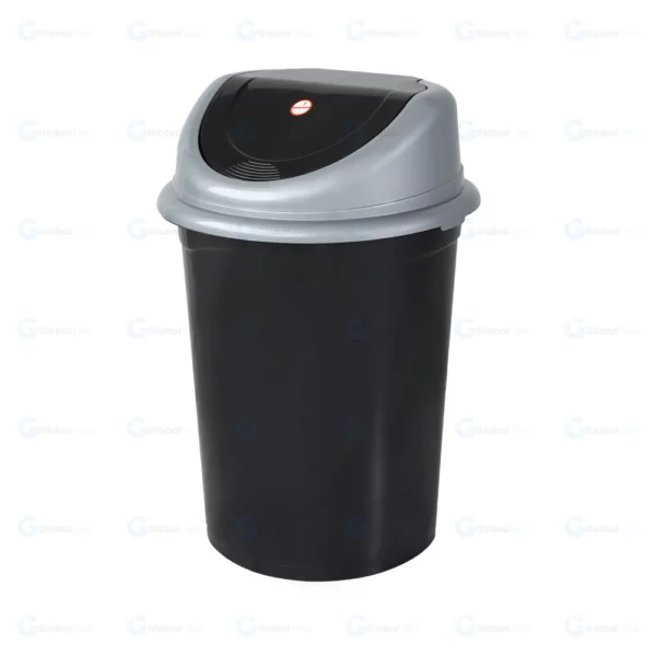 Poubelle basculante 50 L en plastique résistant – idéale pour déchets de cuisine ou bureau, facile à utiliser