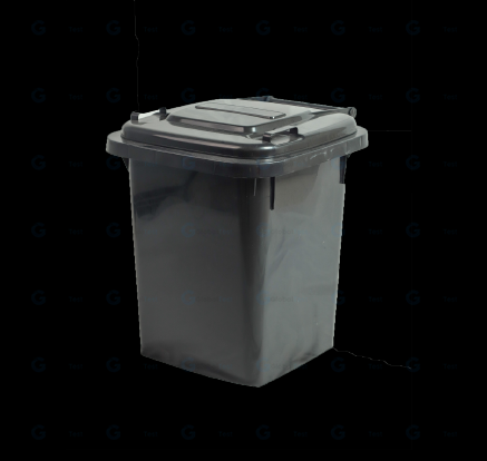 Poubelle géante 50L noire avec couvercle, forme carrée, fabriquée en plastique haute résistance, idéale pour bureaux, cuisines collectives, établissements scolaires ou zones à fort passage, capacité généreuse pour collecter une grande quantité de déchets sans vidage fréquent, couvercle hermétique empêchant la propagation des mauvaises odeurs et l'intrusion d'insectes, entretien facile, poids de 5 kg