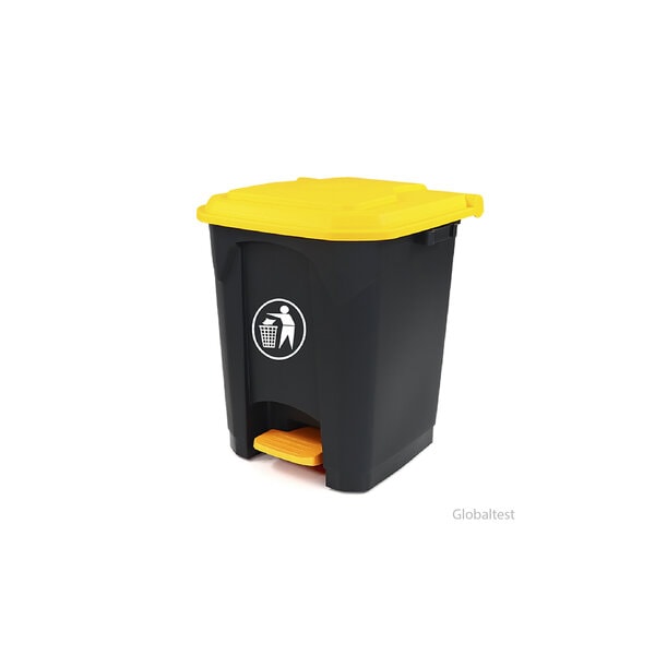 POUBELLE TRI-SELECTIF 30L- Jaune 