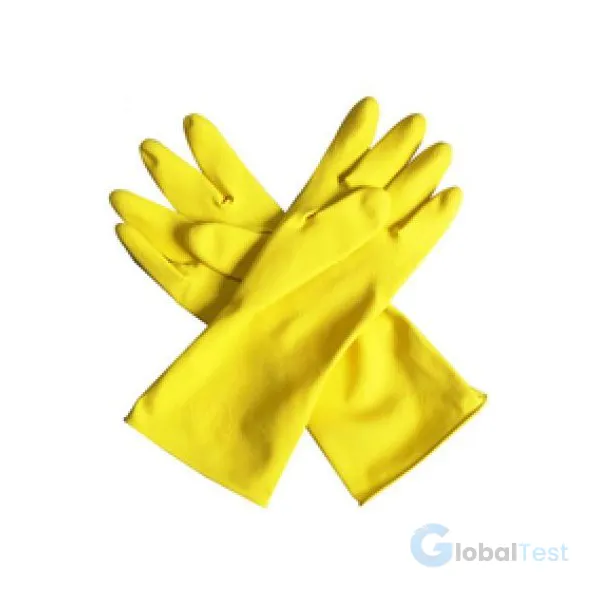 Gants de ménage Ruby en latex naturel jaune — souples, élastiques et antidérapants. Protection durable contre l’eau, les produits de nettoyage et les substances chimiques légères. Confort ergonomique pour un usage domestique ou hôtelier fréquent, parfait pour la vaisselle et le nettoyage général