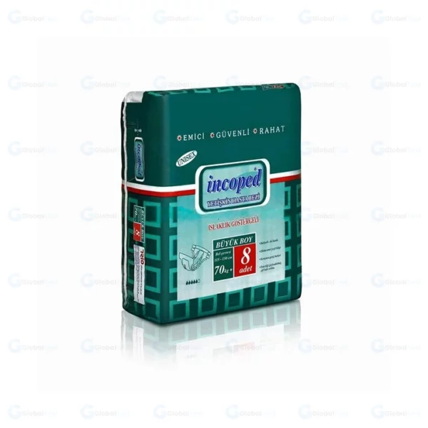 Couche adulte INCOPED avec scratch – protection hygiénique incontinence modérée à sévère