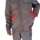 Veste et Pantalon  de sécurité Homme Gris- Rouge