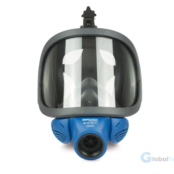 Masque complet respiratoire réutilisable Série 3000, conçu pour une protection efficace contre les particules fines, les vapeurs chimiques et autres contaminants en milieu industriel. Fabriqué en silicone souple pour un confort optimal, équipé de sangles réglables assurant un ajustement sécurisé. Compatible avec une large gamme de filtres, offrant une étanchéité parfaite et une durabilité prolongée. Idéal pour les professionnels évoluant en milieux industriels, chantiers de construction ou laboratoires.