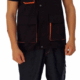 Tenue de Travail -Veste demi manche et Pantalon Noir+ orange