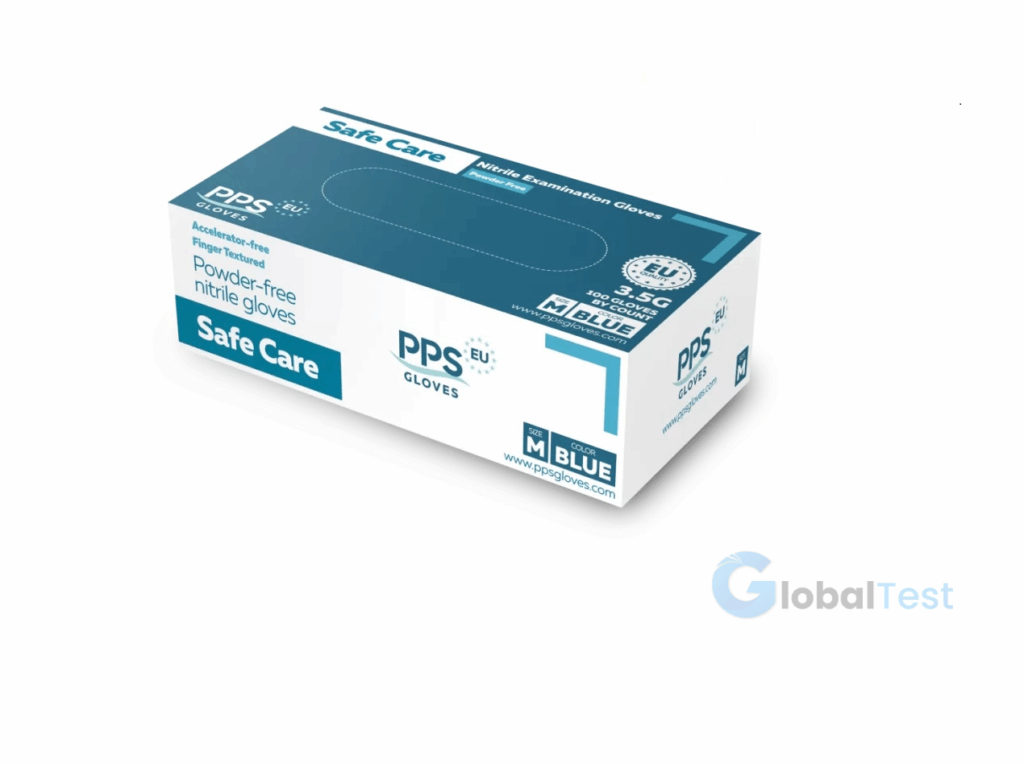 Gants nitrile bleu 3,5 g – boîte de 100 pièces : non poudrés, sans latex, hypersensibles au toucher. Texture micro‑texturée pour une préhension optimale, protection contre produits chimiques légers, huiles, graisses, tout en assurant confort et sécurité en milieu médical, agroalimentaire, entretien ou nettoyage.