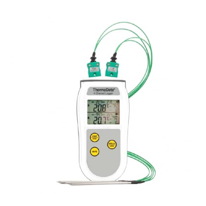 Enregistreur de données ThermaData avec 4 sorties